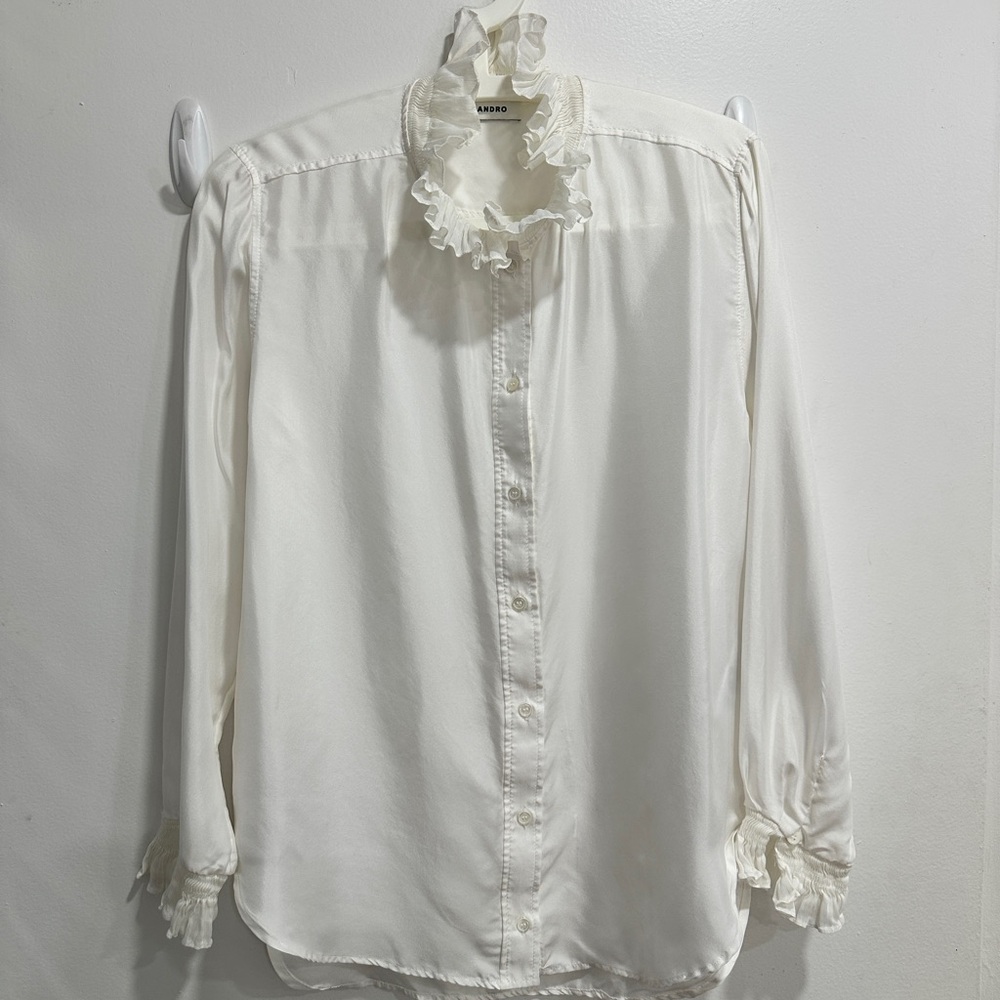 Sandro Ruffled blouse - Picture 4 of 6